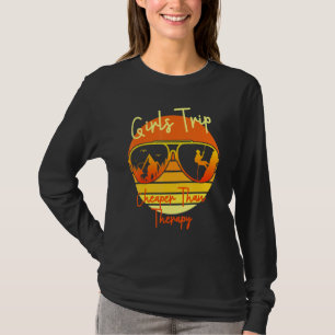 Camiseta Meninas Viajam Mais Baratas, Retrorando Óculos Sol
