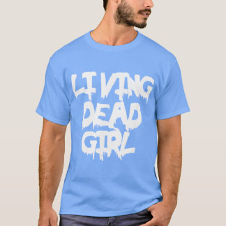Camiseta MeninaVivaMortaZumbiFamília negra família