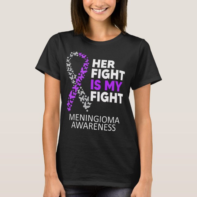 Camiseta Meningioma Warrior Meningioma Tumor Awareness (Frente)