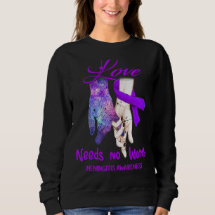 Camiseta Meningite Consciência, Amor Não Precisa De Palavra