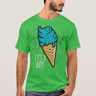 Camiseta Menino Anúncio Menino Sorvete Gravidez Sexo R