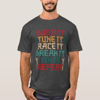 Camiseta Menino automotivo de automobilismo