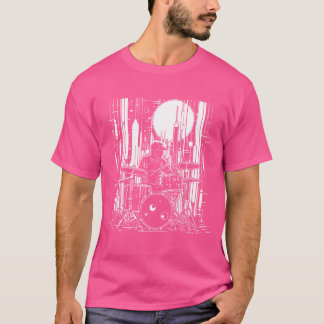 Camiseta Menino baterista