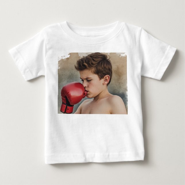 Camiseta menino boxer (Frente)