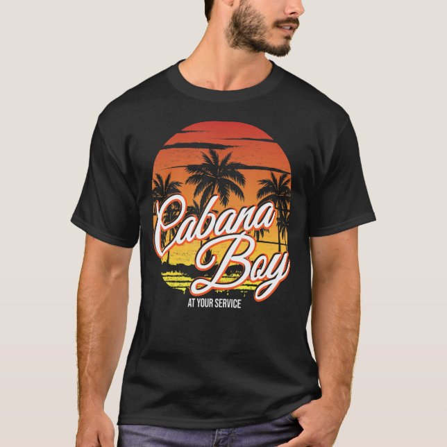 Camiseta Menino Cabana Ao Seu Serviço (Frente)