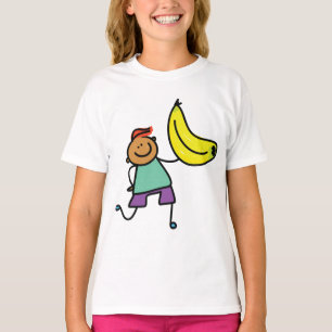Camiseta Menino com uma banana