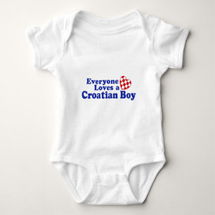 Camiseta Menino croata