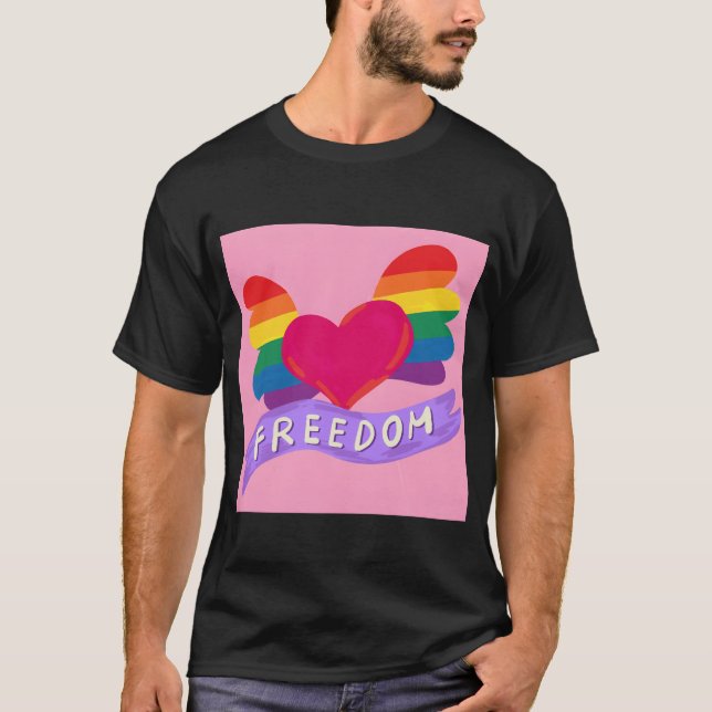 Camiseta Menino da Liberdade Amor (Frente)