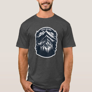 Camiseta Menino da Natureza Vida Selvagem Floresta Camping 