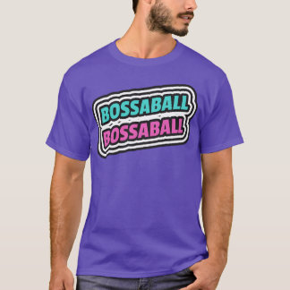 Camiseta Menino da tipografia esportiva Bossaball