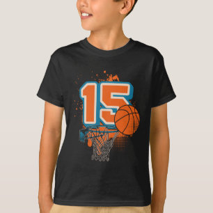 Camiseta Menino de 15 anos de idade jogador de Sketll Sketl