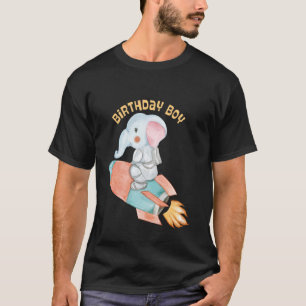 Camiseta Menino de 1 a 3 anos de idade fazendo aniversário