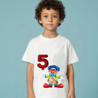 Camiseta Menino de 5 anos