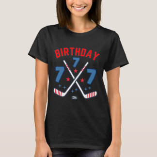Camiseta Menino de 7 Anos Fazendo Aniversário de 7 Anos de