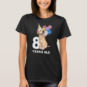 Camiseta menino de 8 anos menina ama cachorro pet golden re