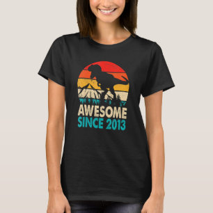 Camiseta Menino De 9 Anos Dinossauro Rex Espetacular Desde 