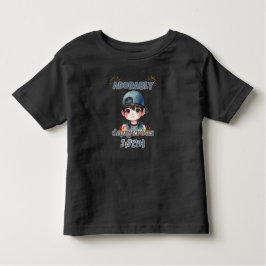 Camiseta Menino de Anime Bonito Adoravelmente Perigoso