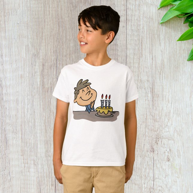 Camiseta Menino de Aniversário (Criador carregado)