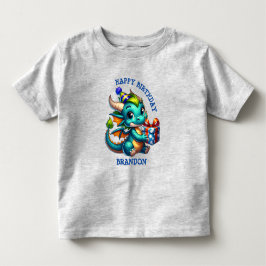 Camiseta Menino de Aniversário Personalizado com Tema de Dr