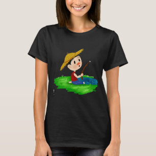 Camiseta Menino de Aniversário Pescaria Tema de Aniversário