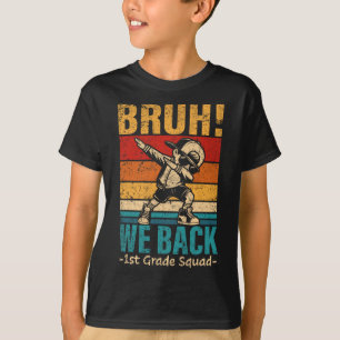 Camiseta Menino De Primeira Classe Bruh Nós Squ 1rua