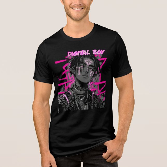 Camiseta menino digital (Frente)