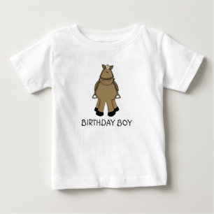 Camiseta Menino do aniversário - pônei