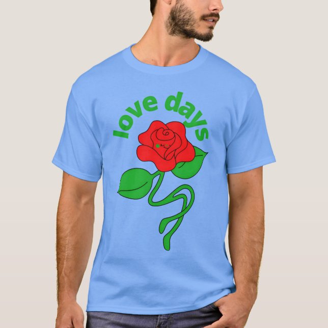 Camiseta menino do dia do amor (Frente)