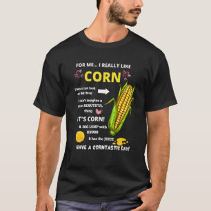 Camiseta Menino do Milho Eu Gosto Muito de Milho na Espiga