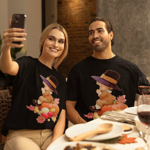 Camiseta Menino do peregrino do vintage que Praying na