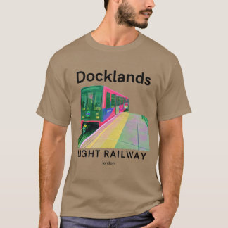 Camiseta menino do projeto Docklands Light Railway
