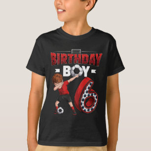 Camiseta Menino Fazendo Dab Kids Jogador de Futebol de 6 An