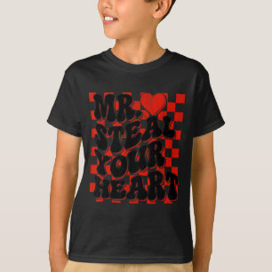 Camiseta Menino fofo do dia dos namorados senhor rouba cora