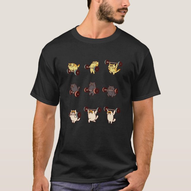 Camiseta Menino Gato Levantando (Frente)