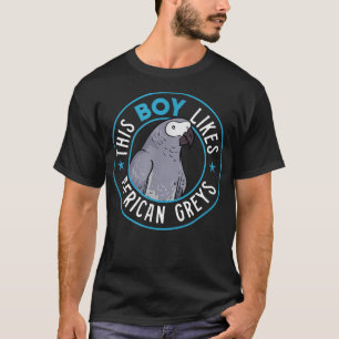 Camiseta Menino Gosta de Papagaio Animal Eótico, De Naturez