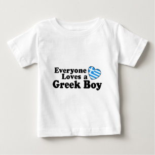 Camiseta Menino grego
