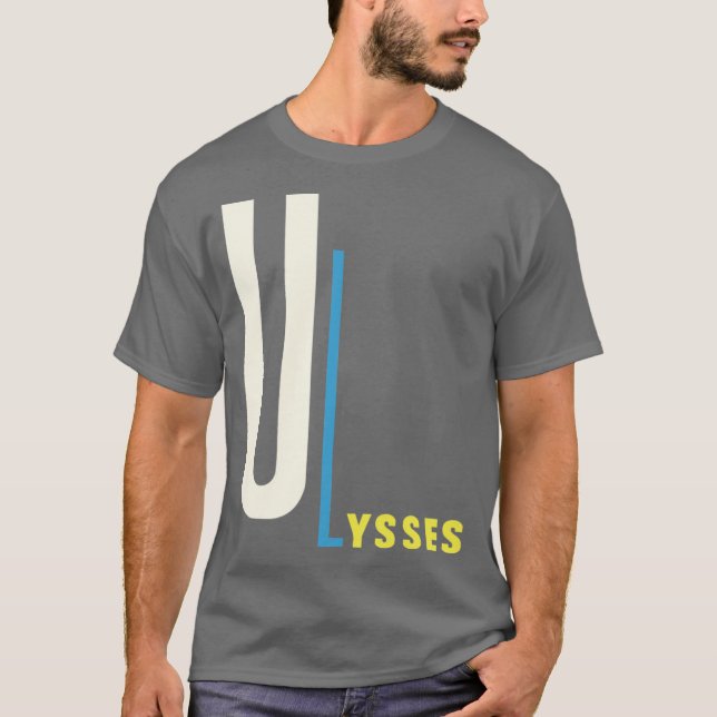 Camiseta Menino James Joyce Ulysses (Frente)