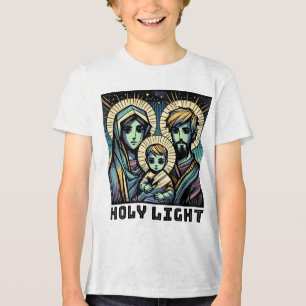 Camiseta Menino Jesus : A Sagrada Família: Luz Sagrada