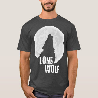 Camiseta menino lobo solitário