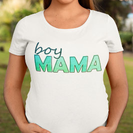 Camiseta Menino Mama que combina com mulheres verdes