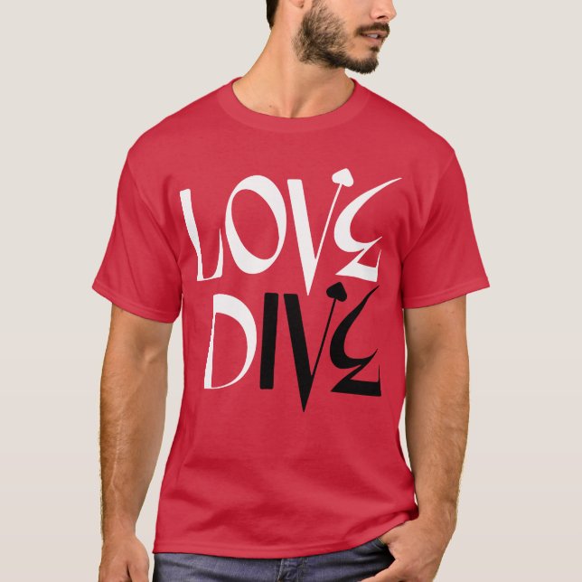 Camiseta menino mergulho de amor (Frente)