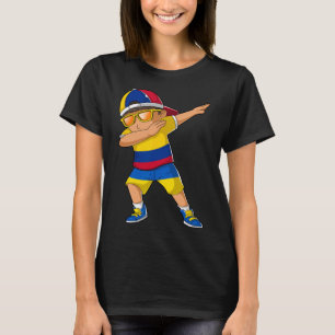 Camiseta Menino Metade Colombiano Metade Ucraniano Colômbia