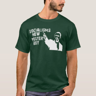 CAMISETA MENINO NOVO DO POSTER DOS SOCIALISMOS