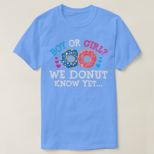 Camiseta Menino ou Menina Que Sabemos Saber Sexo Revelamos  (Frente do Design)