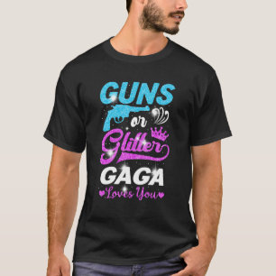 Camiseta Menino Ou Menina Rosa Ou Azul Gaga Te Ama Ré De Gê