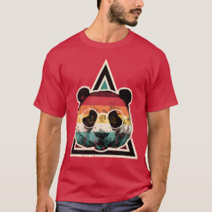 Camiseta Menino Panda Vintage