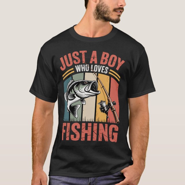 Camiseta menino peixe (Frente)