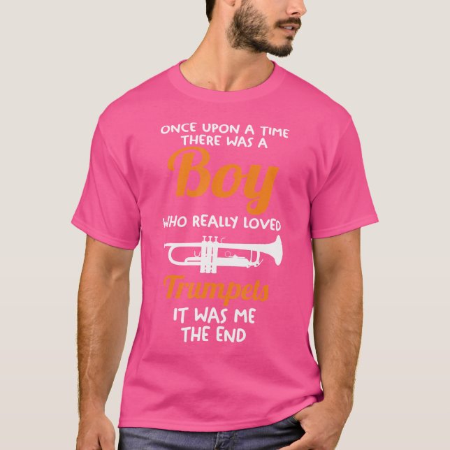 Camiseta Menino Que Adorava Tumpets (Frente)