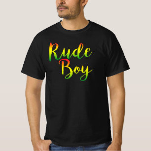 Camiseta Menino rude - a boa reggae de Rasta das impressõe