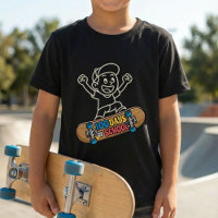 Menino Skate 100 Dias de Escola do Skatista